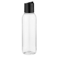 4 oz Clear Plastic Bottle with Squeeze Cap
