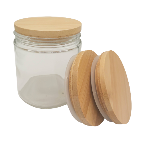Wide Mouth Bamboo Jar Lid