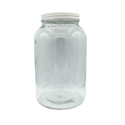 1 Gallon Wide Mouth Clear Glass Jar